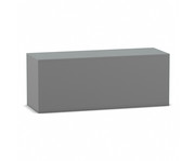 Flexeo® Garderoben Hängeregal Armadio Breite 100 cm Tiefe 35 cm 6