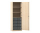 Flexeo® Schrank 8 große Boxen 3 Fächer 1 Tür 4