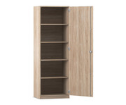 Flexeo® Schrank 5 Fächer 1 Tür Breite 64 1 cm 1