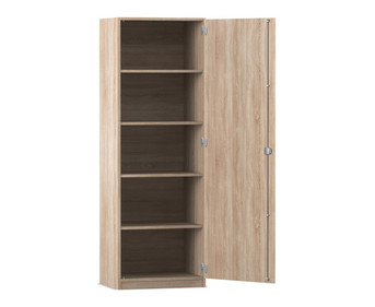 Flexeo® Schrank 5 Fächer 1 Tür Breite 64 1 cm