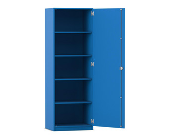 Flexeo® Schrank 5 Fächer 1 Tür Breite 64 1 cm