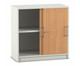 Flexeo® Schiebetüren Schrank 2 Fächer = 2 Ordnerhöhen 4