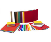 folia XXL Bastelset mit Papier und Karton 1320 teilig 1
