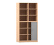 Flexeo® Rollladenschrank 12 Fächer Mittelwand Tür unten Breite 94 4 cm 3