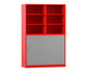 Flexeo® Rollladenschrank 12 Fächer Mittelwand Tür unten Breite 126 4 cm 7