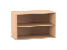 Flexeo® Aufsatzregal, 2 Fächer, Breite 94,4 cm