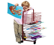 Betzold Trocknungswagen silber oder rot 2