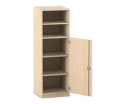 Flexeo® Schrank 5 Fächer 1 Halbtür Breite 48 1 cm 1