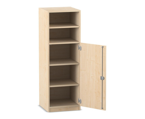 Flexeo® Schrank 5 Fächer 1 Halbtür Breite 48 1 cm