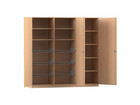 Flexeo® Sportschrank 6 Gitterkörbe 9 Fächer