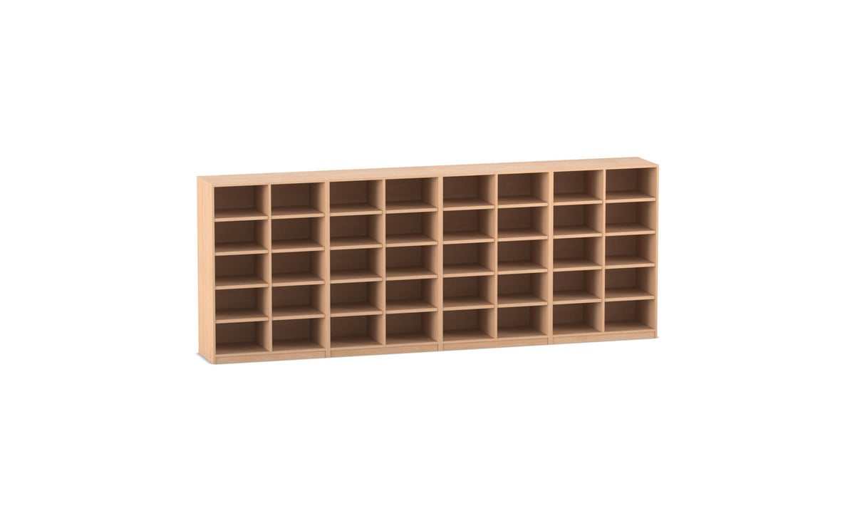 Flexeo® Bibliotheksregal Herkules, mittelhoch, Breite 377,6 cm