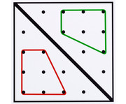 Betzold Arbeitskarten für transparente Geometrie Boards 1 4