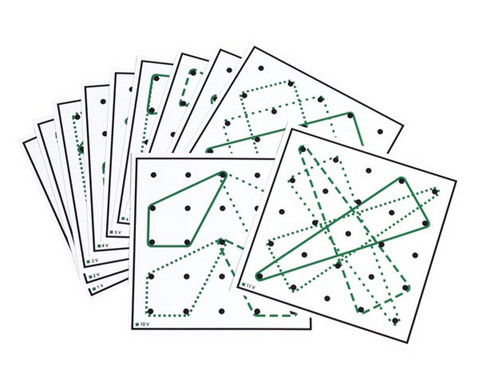 Betzold Arbeitskarten fuer transparente Geometrie-Boards 2