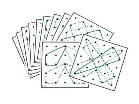 Betzold Arbeitskarten für transparente Geometrie-Boards 2