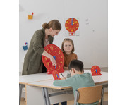 Betzold Großes Klassen Set Uhren 5