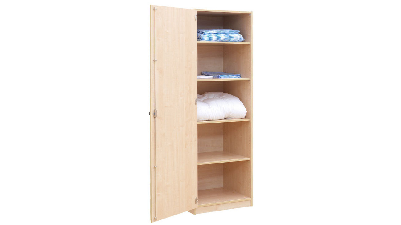 Großer Mehrzweckschrank, Tiefe 60 cm, Türanschlag links - betzold.at