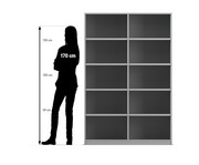 Flexeo® Bibliotheksregal 10 Fächer hoch Breite 126 cm 3