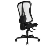 Bürostuhl Point mit Netz Rückenlehne ohne Armlehnen 7