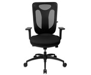 Bürostuhl Pro mit Netzrückenlehne und Armlehnen 7