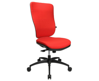 Bürostuhl Pro mit High Tech Rückenlehne ohne Armlehnen