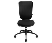 Bürostuhl Pro mit High Tech Rückenlehne ohne Armlehnen 2