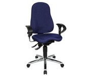 Bürostuhl comfort mit Teppichbodenrollen 1