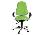 Bürostuhl comfort mit Teppichbodenrollen 3