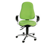 Topstar Bürostuhl comfort mit Hartbodenrollen 1