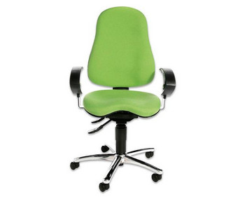 Topstar Bürostuhl comfort mit Hartbodenrollen