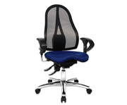 Bürostuhl air comfort mit Teppichbodenrollen 3
