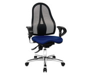 Bürostuhl air comfort mit Teppichbodenrollen 5