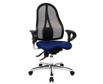 Bürostuhl air comfort mit Hartbodenrollen