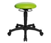 Hocker balance mit Hartbodenrollen 6