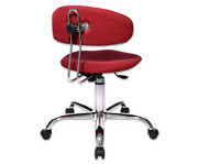 Drehstuhl Multi mit Teppichbodenrollen 3