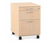 Flexeo® Schreibtisch Container mit 3 Schubladen 3