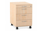 Flexeo® Schreibtisch Container mit 4 Schubladen