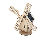 Windmühle mit Solarantrieb 1