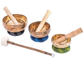 Großes Klangschalen-Set