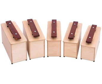 Betzold Spar Set mit 5 Kontrabass Klangbausteinen
