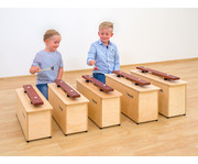 Betzold Spar Set mit 5 Kontrabass Klangbausteinen 5