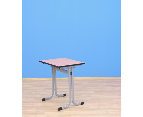 Einer-Schuelertisch mit C-Fuss 70 x 55 cm