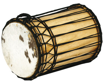 Afrikanische Basstrommeln