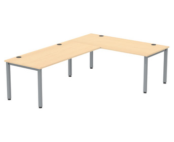 Flexeo® Schreibtisch (Breite 180 cm) mit Anbau