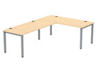 Flexeo® Schreibtisch (Breite 180 cm) mit Anbau