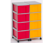 Flexeo® Container System 2 Reihen 8 große Boxen 7