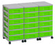Flexeo Container-System 3 Reihen 18 kleine Boxen-4