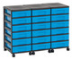 Flexeo Container-System 3 Reihen 18 kleine Boxen-22