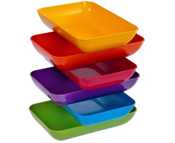 Betzold Materialschalen aus biobasiertem treeNside Material 6er Set
