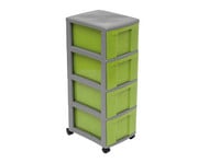 Betzold Rollcontainer 4 große Boxen aus biobasiertem treeNside Material 7