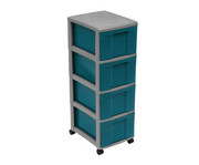 Betzold Rollcontainer 4 große Boxen aus biobasiertem treeNside Material 6